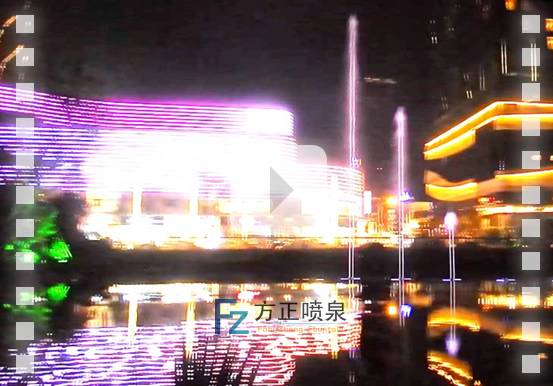气爆效果视频--方正喷泉